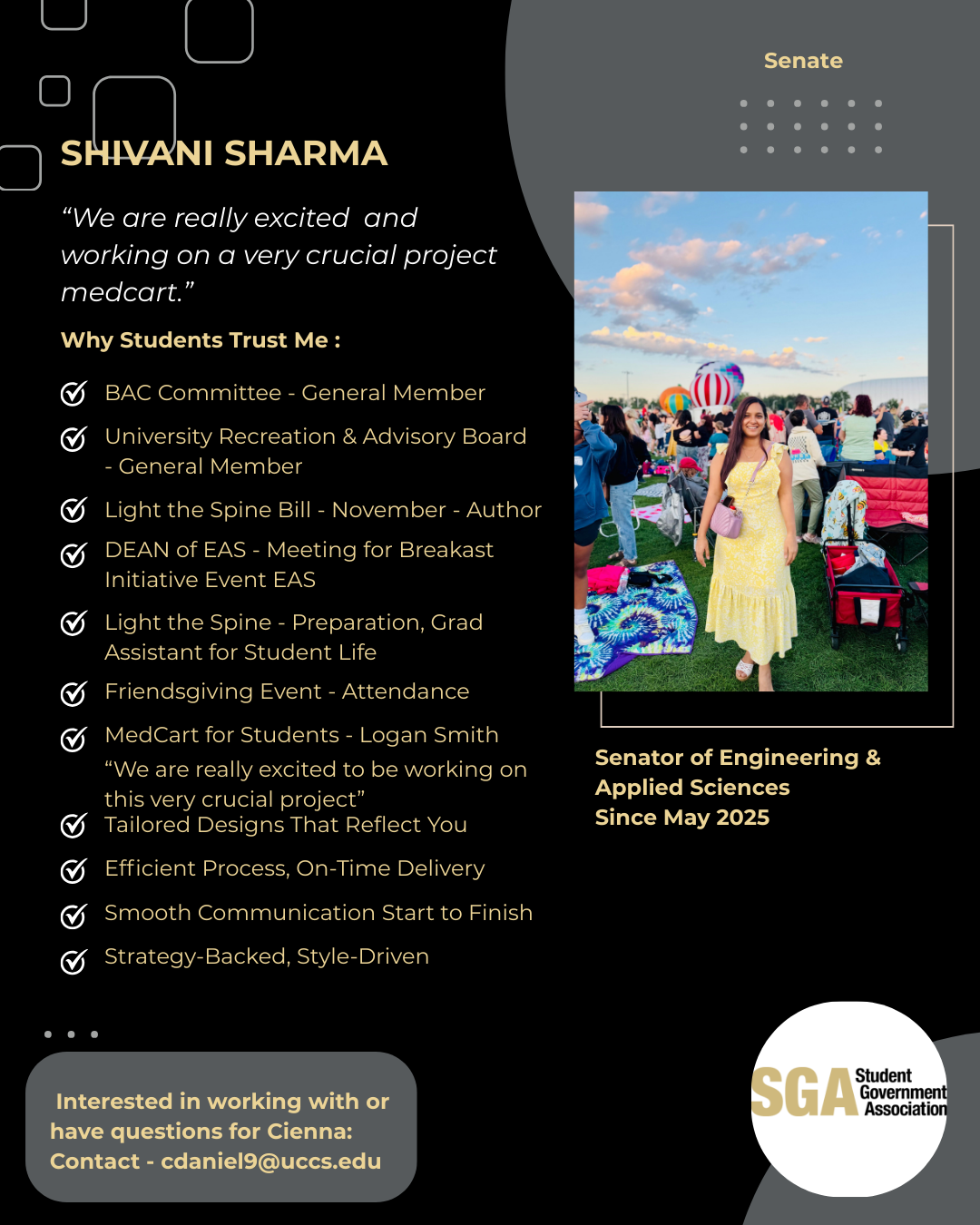SGA Report for Shivani Sharma