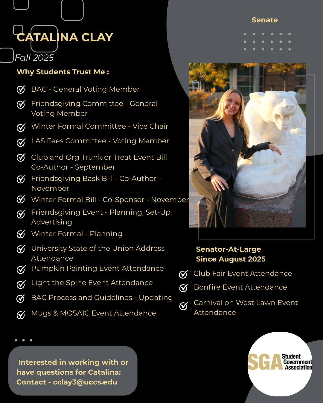 SGA Report for Catalina Clay