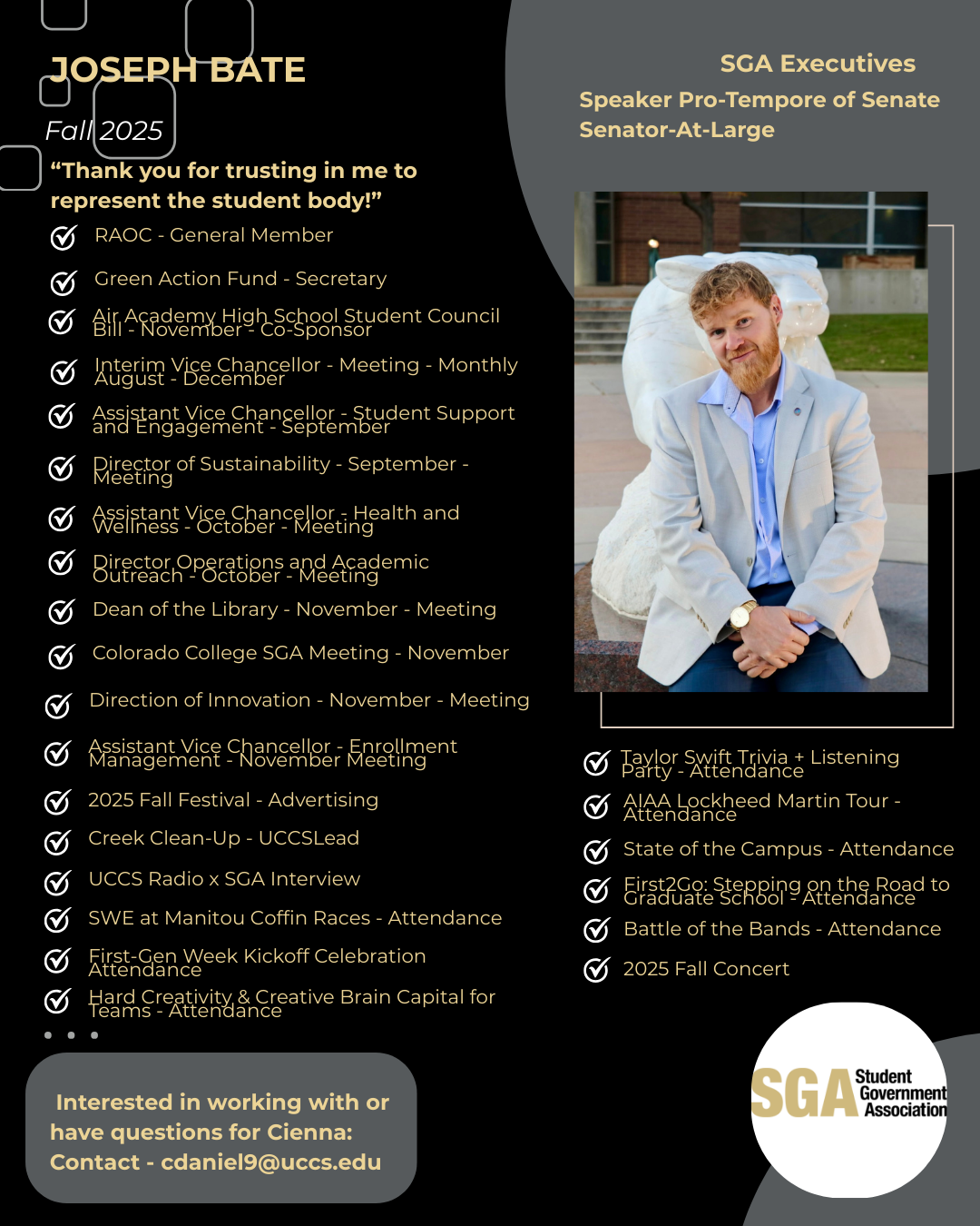 SGA Report for Joseph Bate