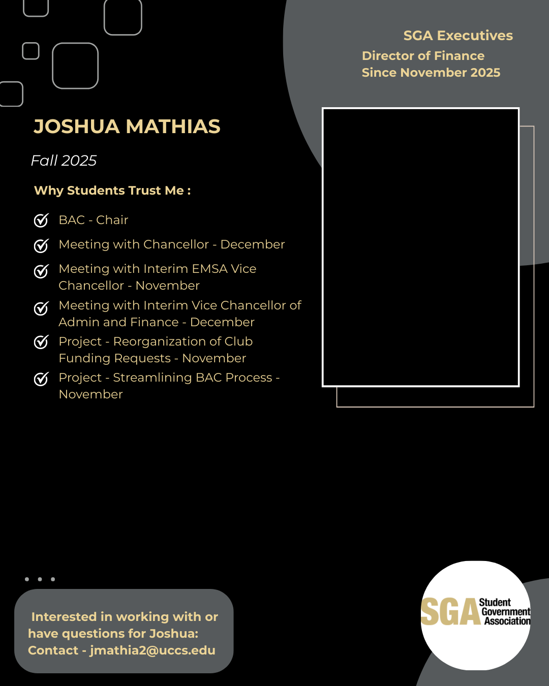 SGA Report Joshua Mathias