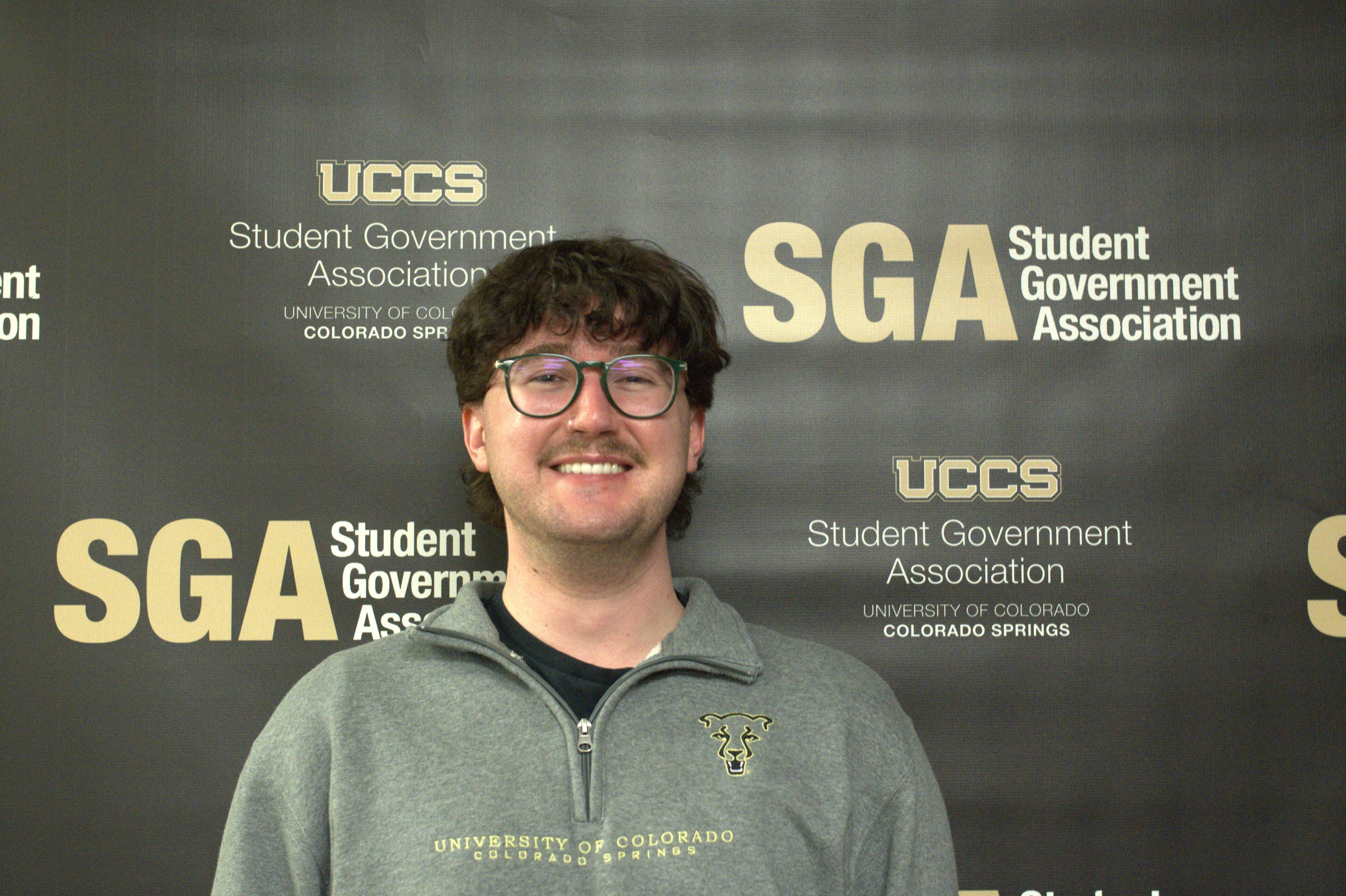 Image of Bennett Schafer Smiling at Camera